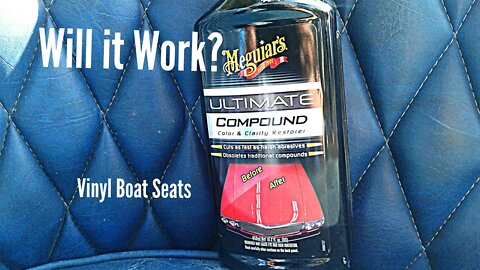 Will Meguiars Wax Clean Vinyl Seats?