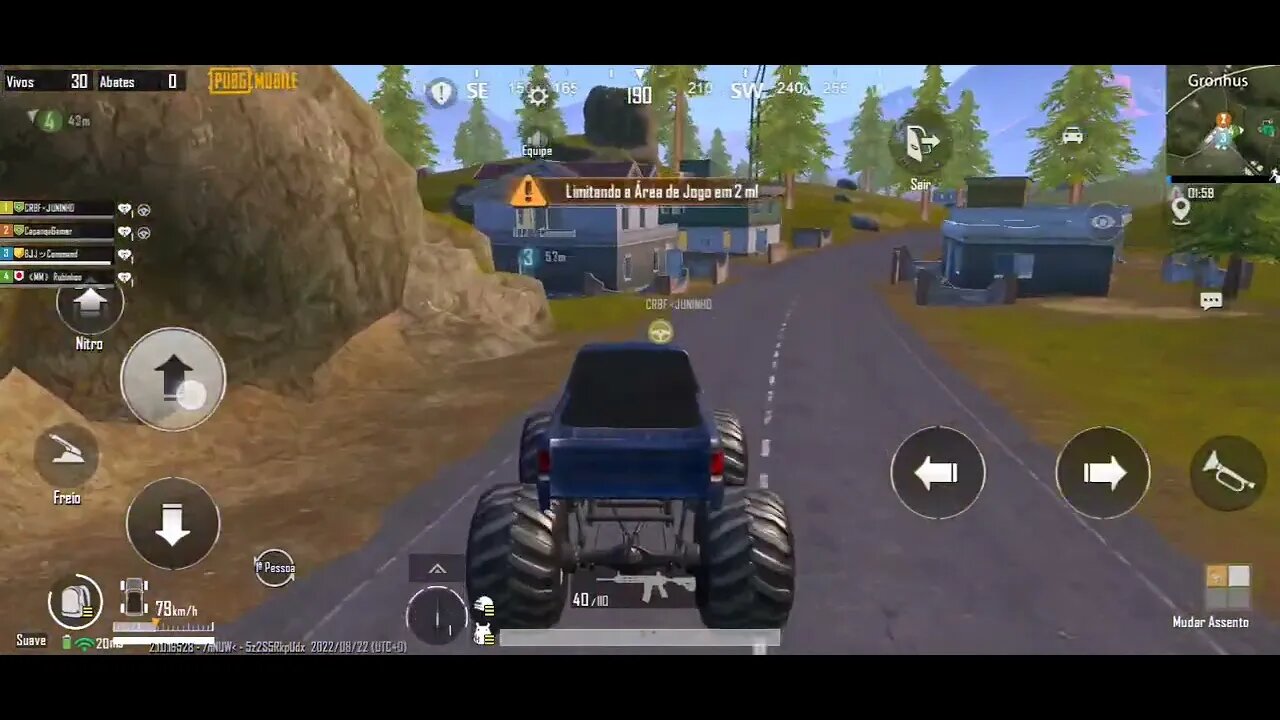 Começa pode. Jogando PUBG Mobile