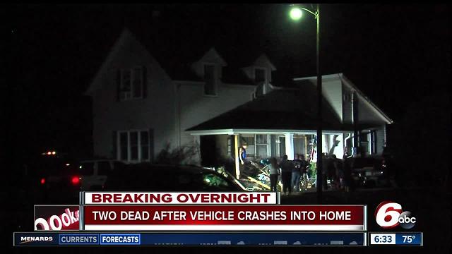 2 killed, 2 injured when vehicle crashes into house in Clinton County