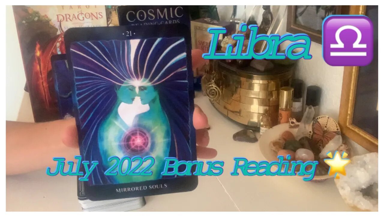 Libra July *Bonus* “This is a Cosmic Connection of Unconditional Love!” 💫 Tarot & Oracle Reading.