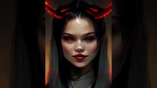 AI drawing: Demon has a gift for you