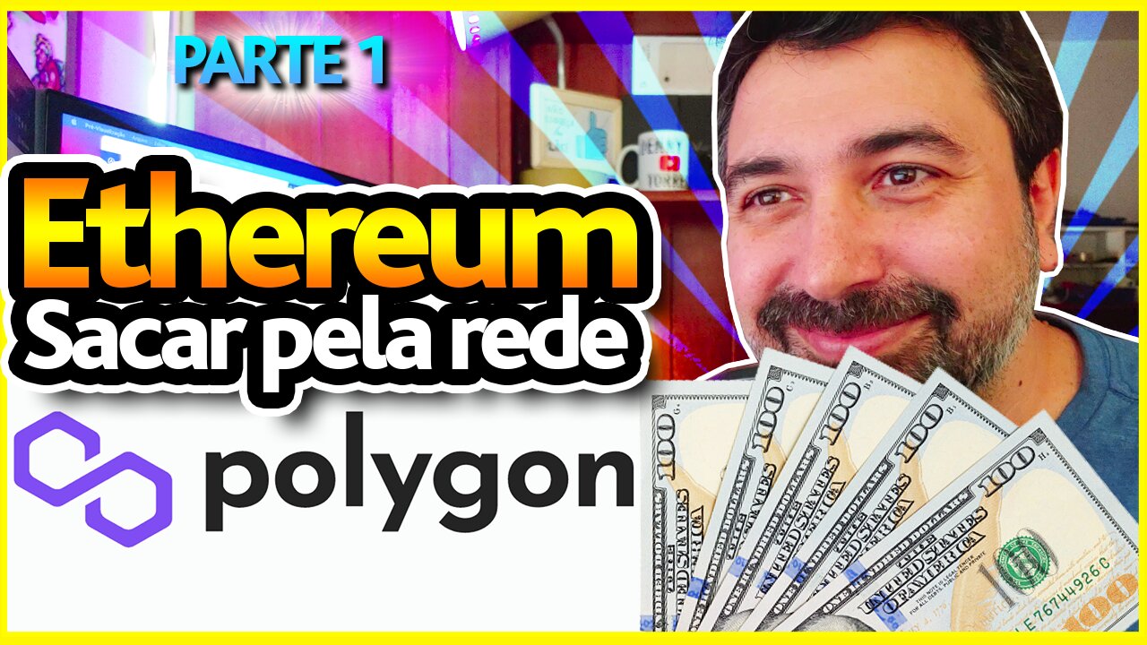 💴 PARTE 1 - COMO RECEBER MINERAÇÃO DE ETHEREUM NA REDE POLYGON E PAGAR MENOS TAXA DE TRANSFERÊNCIA