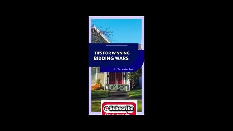 Tips For Winning Bidding War ||