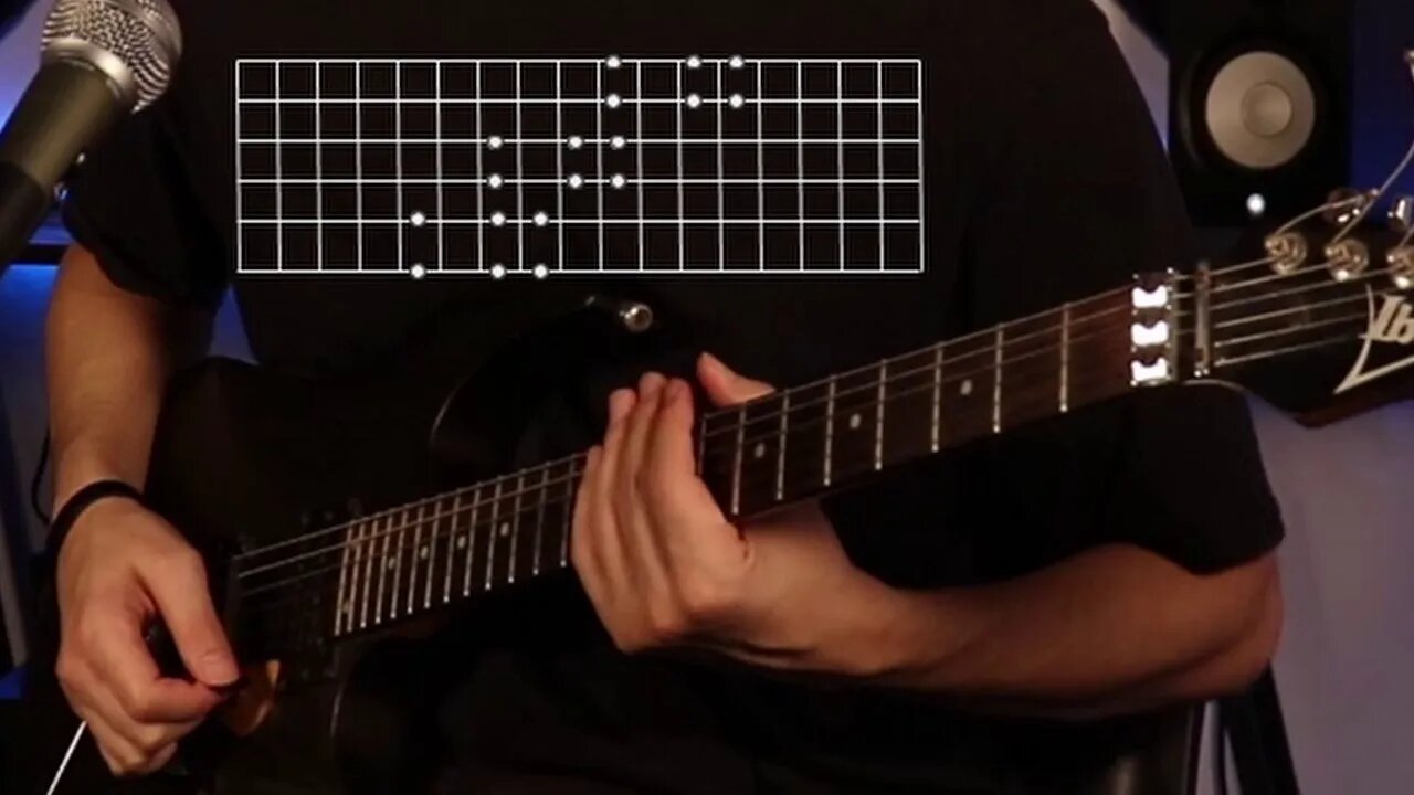 Dicas de guitarra - Escala menor omitindo 1 nota