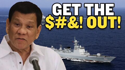 Philippines FM Curses Out China “GET THE $#&! OUT!” | EU-China Deal Dead?