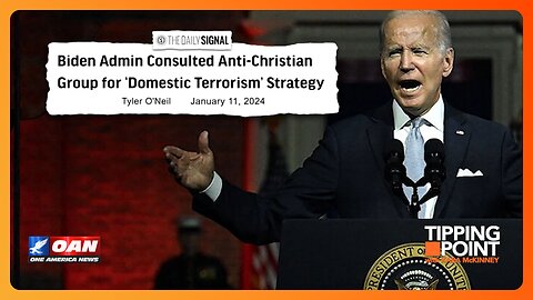 Biden WH Coordinating with SPLC to Target Conservatives as 'Domestic Terrorists' | TIPPING POINT 🟧