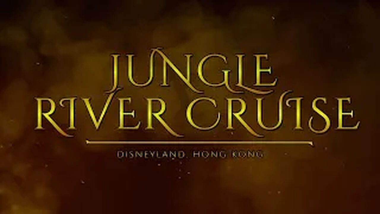 Jungle River Cruise Disneyland HK