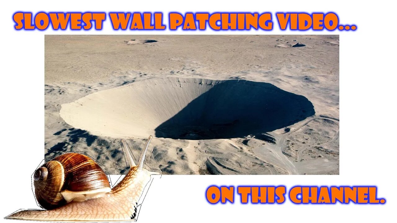 Patching wall ASMR long