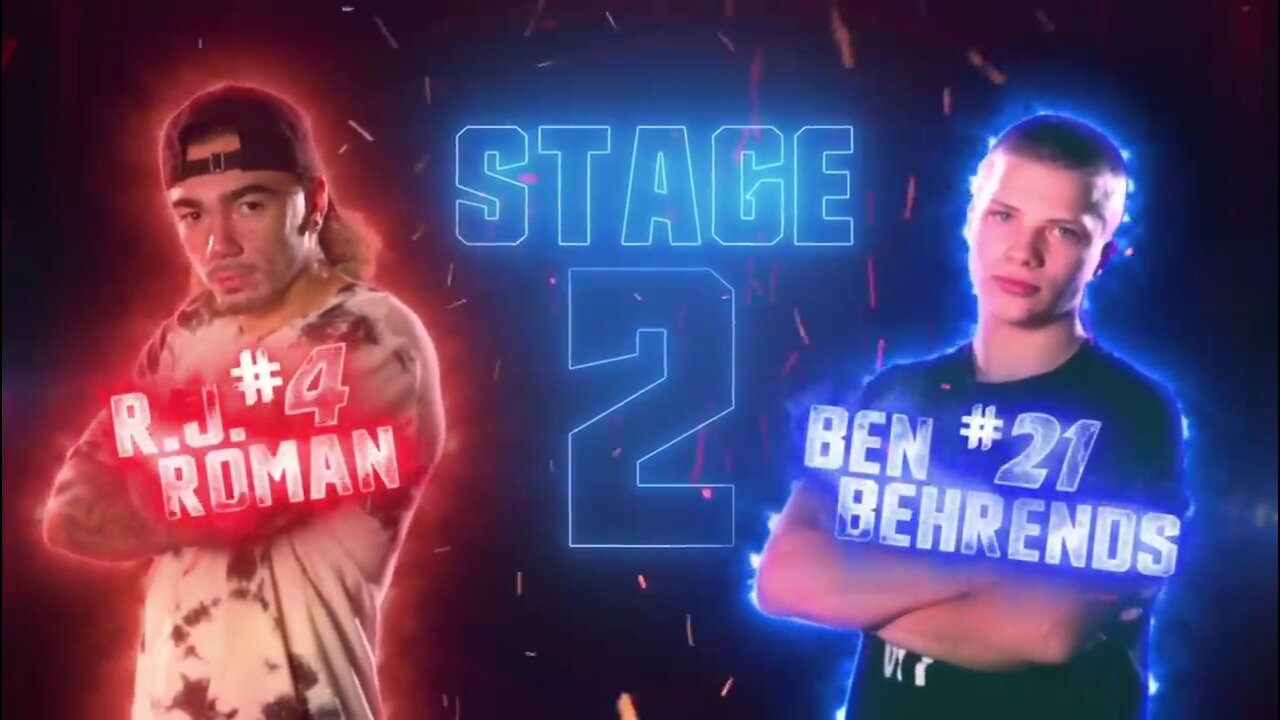 R J ROMAN Vs BEN BEHRENDS Run American Ninja Warrior Season 15 | ANW