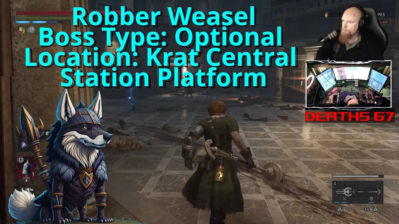 Robber Weasel Boss Type Optional - Lies Of P