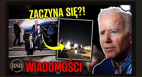 Kanclerz Niemiec Eskortowany Do Schronu! Spotkania z Bidenem Odwołane