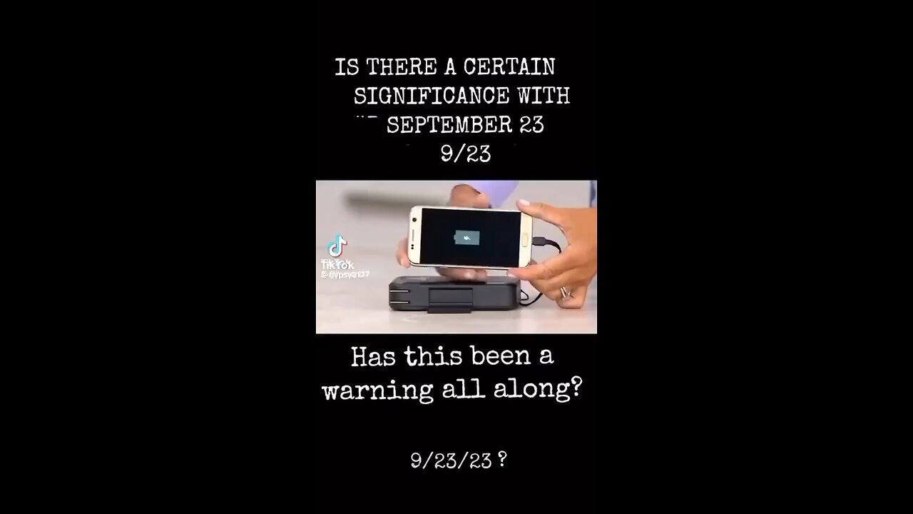 No coincidences: predictive programming: 9/23/23