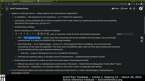 ActInf Textbook Group ~ Cohort 2 ~ Meeting 22 (Chapter 10, part 1)