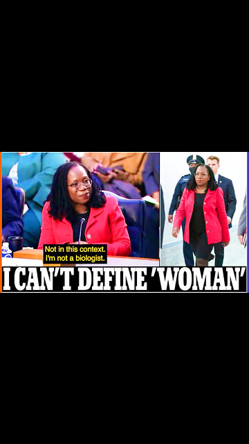 Ketanji Jackson Is NOT A Biologist