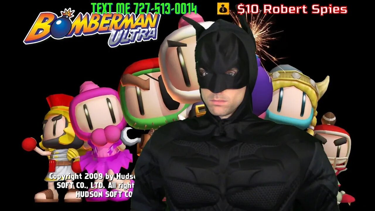 Batman Plays Bomberman Ultra PS3 2009 on PlayStation 5!