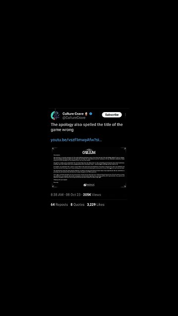 Game company uses AI to apologize to fans