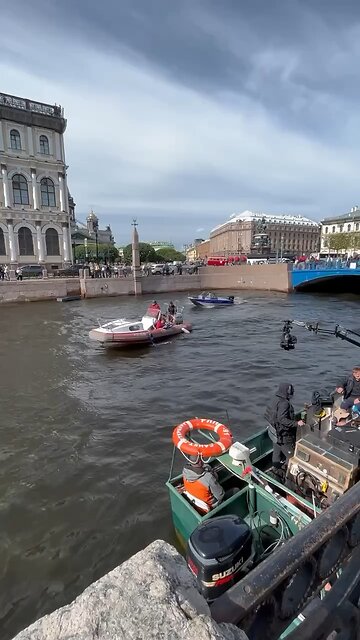 In St. Petersburg, Kholop-2 is being filmed.