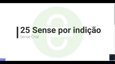 Finalizado - Airdrop - Sense - +25 - Saca dia 22/09/2020