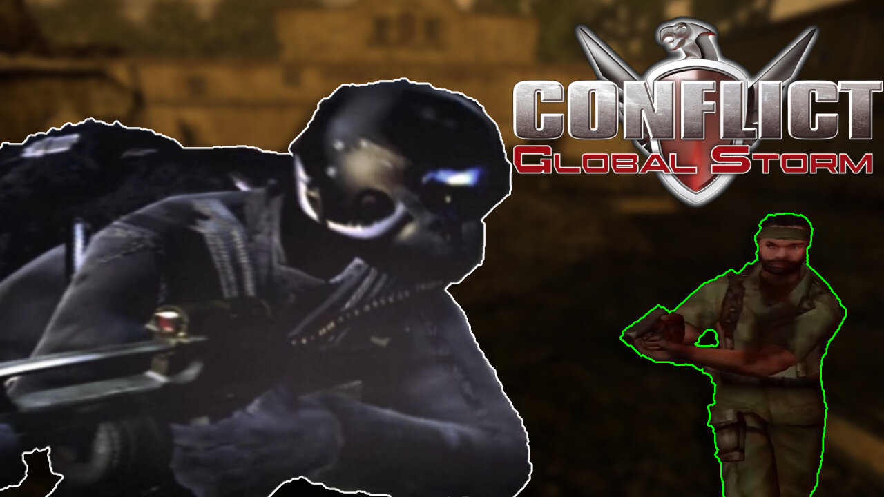 This is one of the best tactical ps2 games EVER! (Conflict Global Terror)