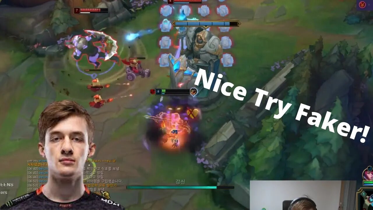 Nemesis outplays faker in 2v1