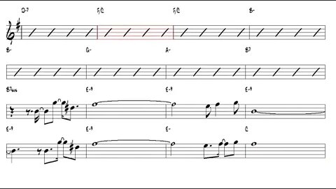 Un soir de pluie Blues Trottoir Tenor Sax