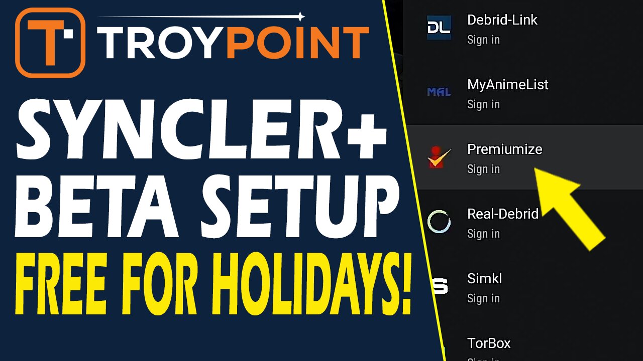 Get Free Syncler+ with Beta for the Holidays