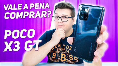 POCO X3 GT - Ótima OPÇÃO pelo seu PREÇO? - Pontos Positivos e Negativos