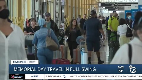 Travelers try to beat Memorial Day weekend travel rush