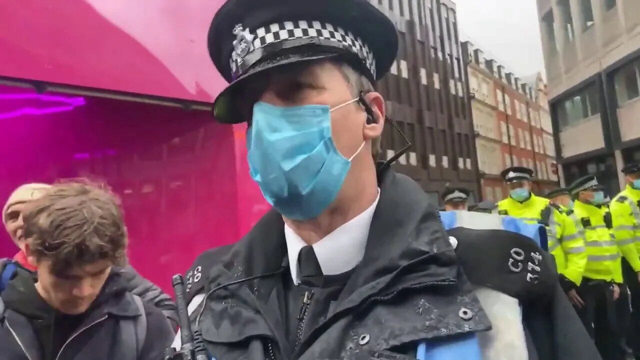 What is a proper press pass?? Anti Restrictions Protest | London