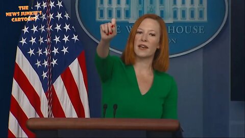Psaki snaps at a reporter calling out mask hypocrisy.