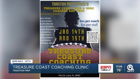 Treasure Coast Coaching Clinic still has spots left
