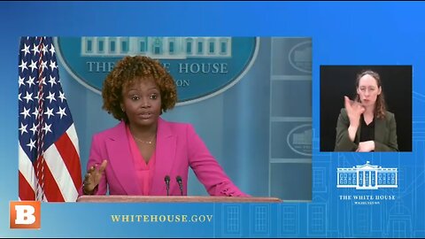 WH Press Secretary Karine Jean-Pierre speaking with reporters...