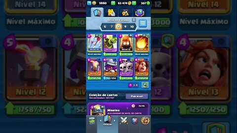 melhores decks da arena 5 #shorts #clashroyal #clash #clashroyale #royale #supercell