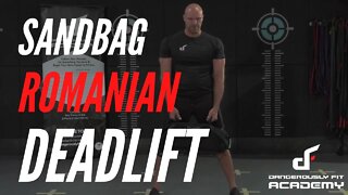 Sandbag Romanian Deadlift (Demonstration)