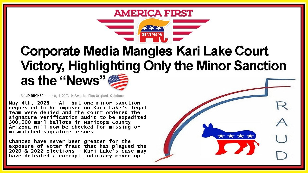 May 4th, 2023 News - Kari Lake