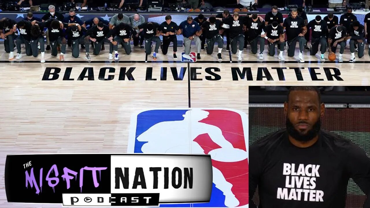 The NBA Returns Kneeling & Heavily Promoting for Black Lives Matter Marxist Group