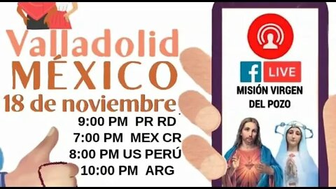 Sto. Rosario Internacional será transmitido desde Valladolid!