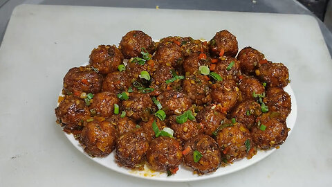 Cabbage Manchurian Recipe | Veg Manchurian | Veg Manchurian Recipe with Manchurian Sauce