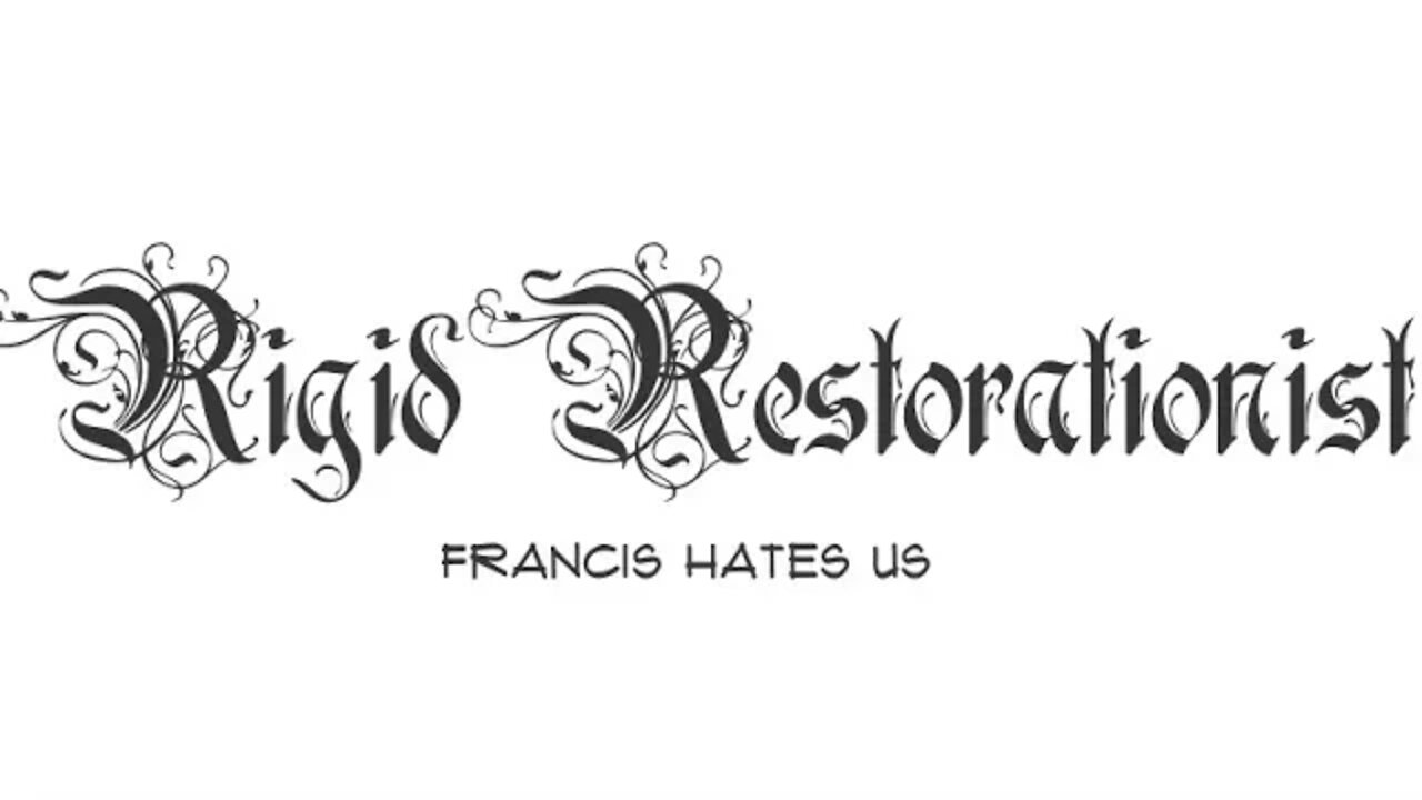 Rigid Restorationists: You Are Not Alone