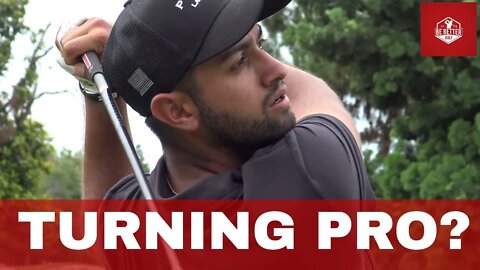 TRAINING DAY! Quest to turn pro before LAST AMATEUR Tournament of Career | Be Better GOLF
