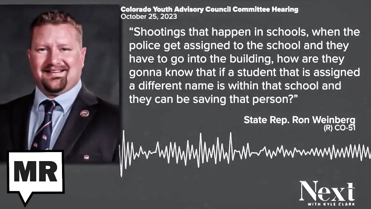 Republican Tells Kids Trans Rights Interferes With School Shootings