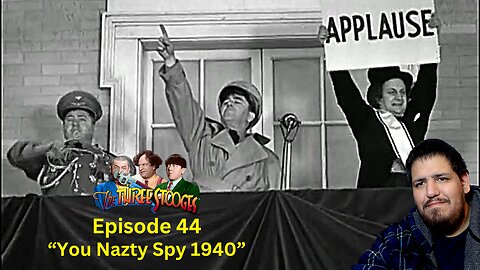 The Three Stooges | You Nazty Spy 1940 | Episode 44 | Reaction