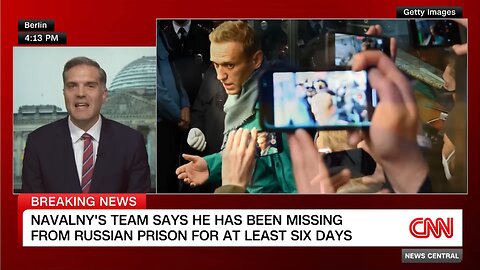 Russian opposition leader Alexey Navalny missing from prison, says his team