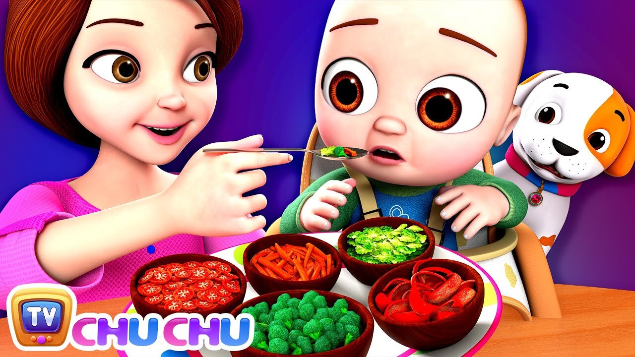 I Like Vegetables Song With Baby Taku _ Nur...