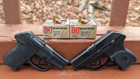 Pocket Rockets - .32 ACP VS .380 ACP in Pocket Guns - Hornady Critical Defense