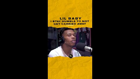 #lilbaby I stay humble to not get carried away. Are you humble? 🎥 @bigboysneighborhood