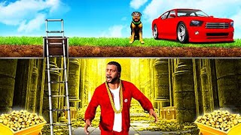 Franklin's SEXTILLIONAIRE BUNKER in GTA 5!