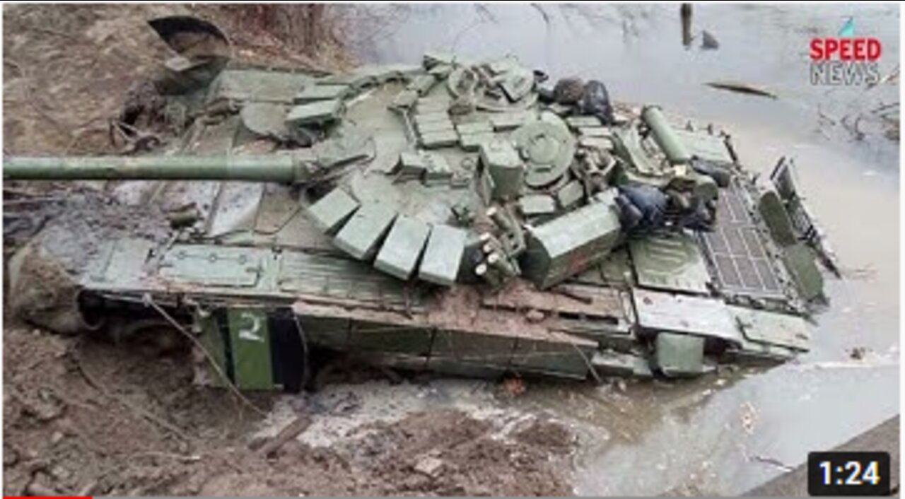 At least 6 tanks were sunk during an unsuccessful crossing of the river in the Luhansk region