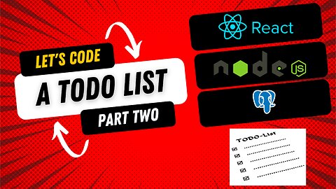 LET'S CODE - Todo List Application Pt.2