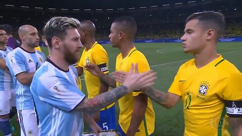 Full Match Brazil vs Argentina 2018 Fifa World Cup Qualifiers 11 10 2016